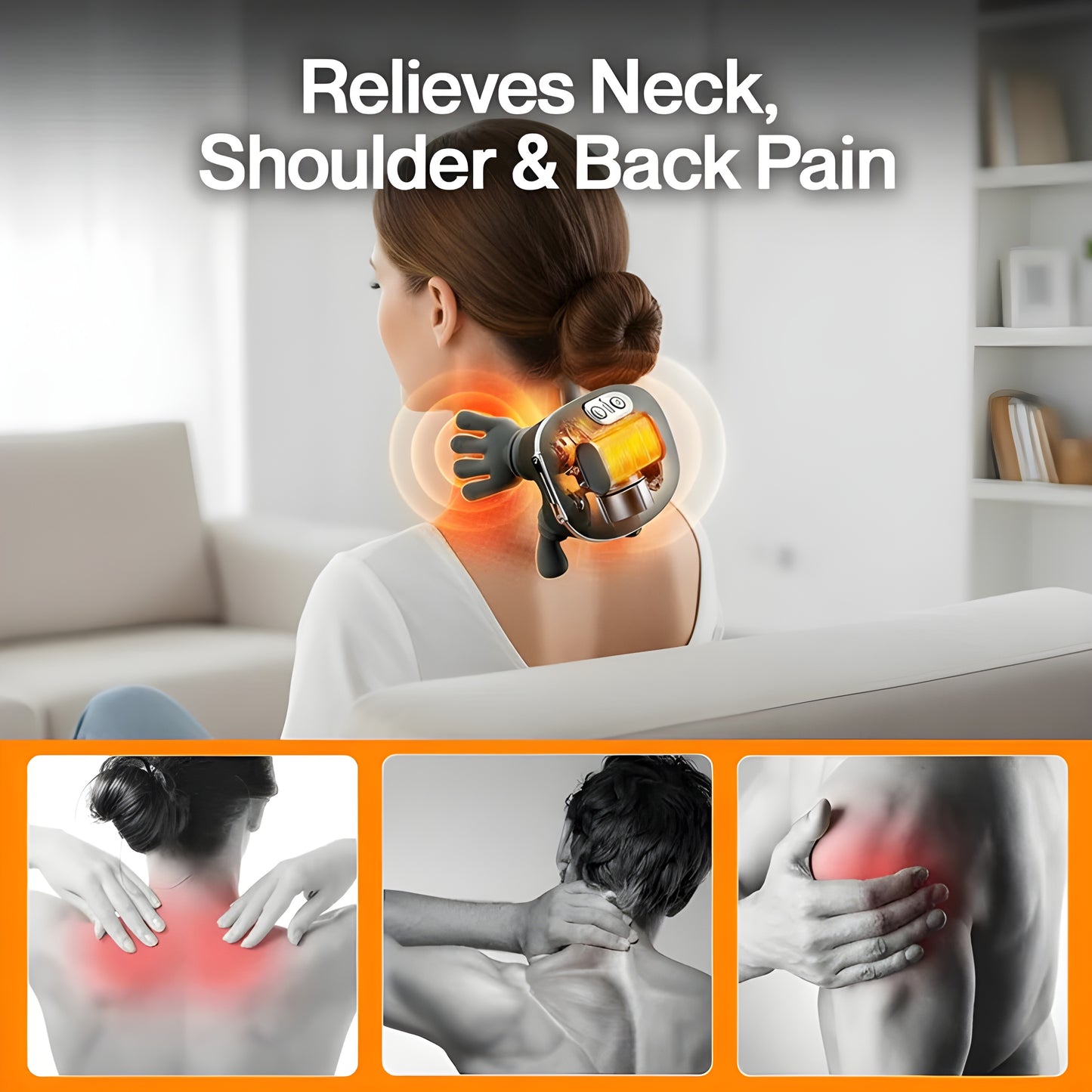 TheraLux™ Deep Tissue Neck & Shoulder Massager